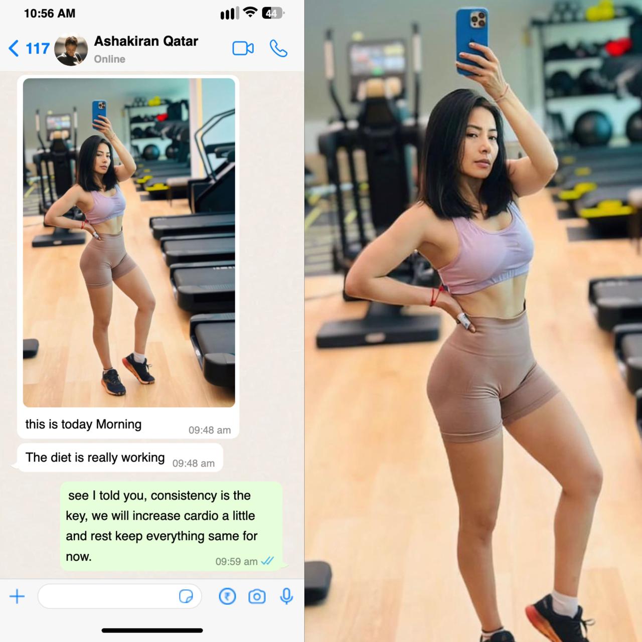 Asha Kiran's transformation